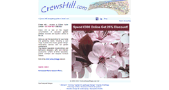 Desktop Screenshot of crewshill.com